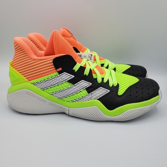adidas Shoes | Adidas Black Coral Harden Stepback Sneakers Shoes | Poshmark